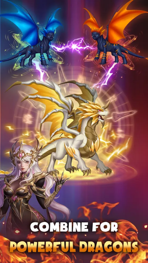 DragonFly: Idle games - Merge Dragons & Shooting Screenshots