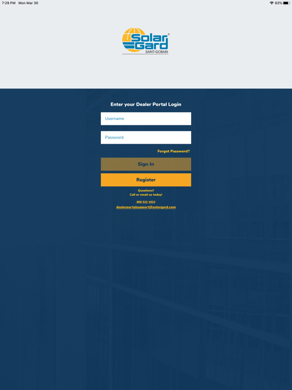 My Solar Gard® iPad  سکرین شاٹس