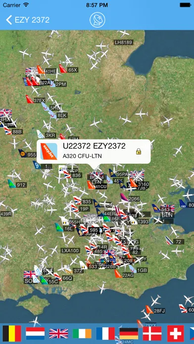 London Luton Airport - iPlane Flight Information स्क्रीनशॉट