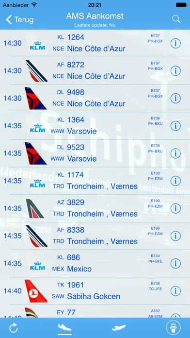 صور Amsterdam Schiphol iPlane Vluchtinformatie - Eindhovenm, Rotterdam Netherlands Airport