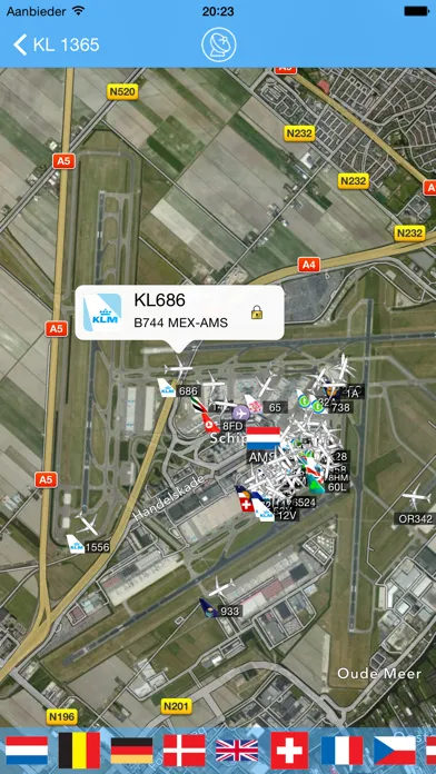 صور Amsterdam Schiphol iPlane Vluchtinformatie - Eindhovenm, Rotterdam Netherlands Airport