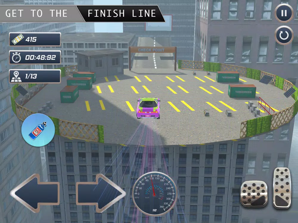 Ramp Stunt Car iPad  स्क्रीनशॉट