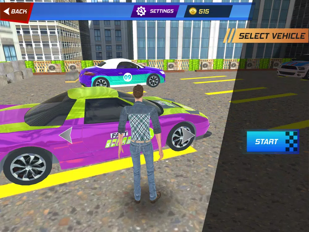 Ramp Stunt Car iPad  स्क्रीनशॉट