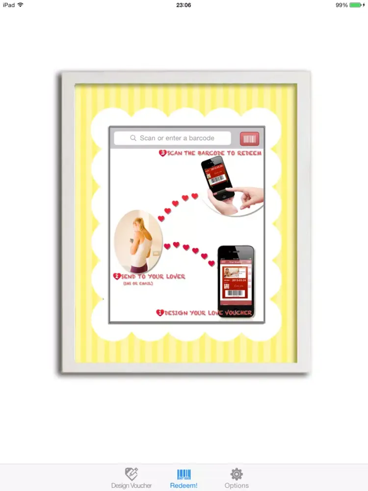 Capturas de tela do Love Voucher Coupons Designer Bundle Edition iPad 