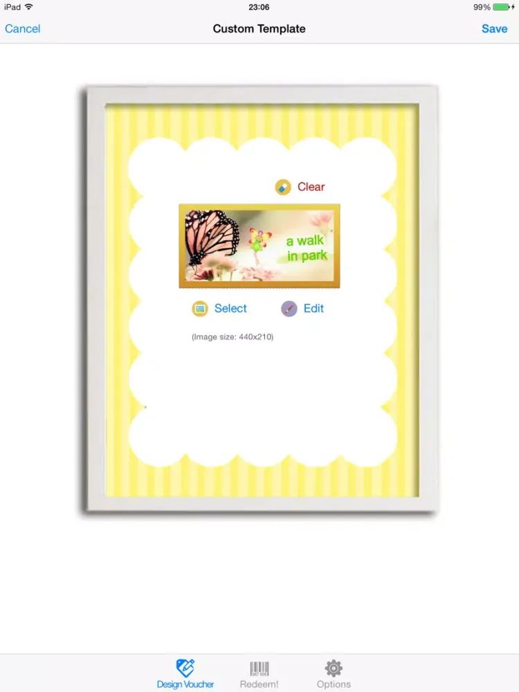 Capturas de tela do Love Voucher Coupons Designer Bundle Edition iPad 