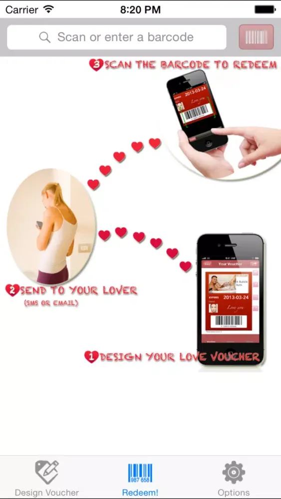 Capturas de tela do Love Voucher Coupons Designer Bundle Edition