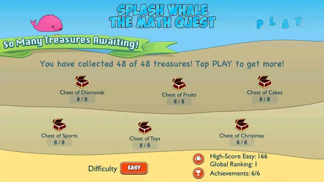 Screenshot di Splash Whale Math Quest