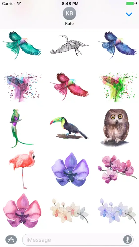 Capturas de tela do Watercolor Mega Pack