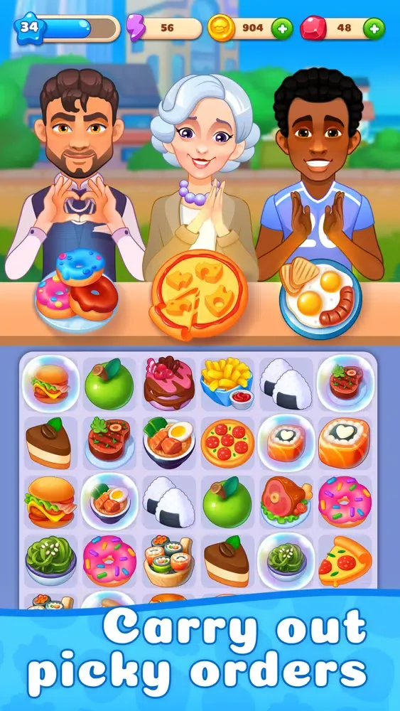 Capturas de pantalla de Cooking Merge: Cafe Diary