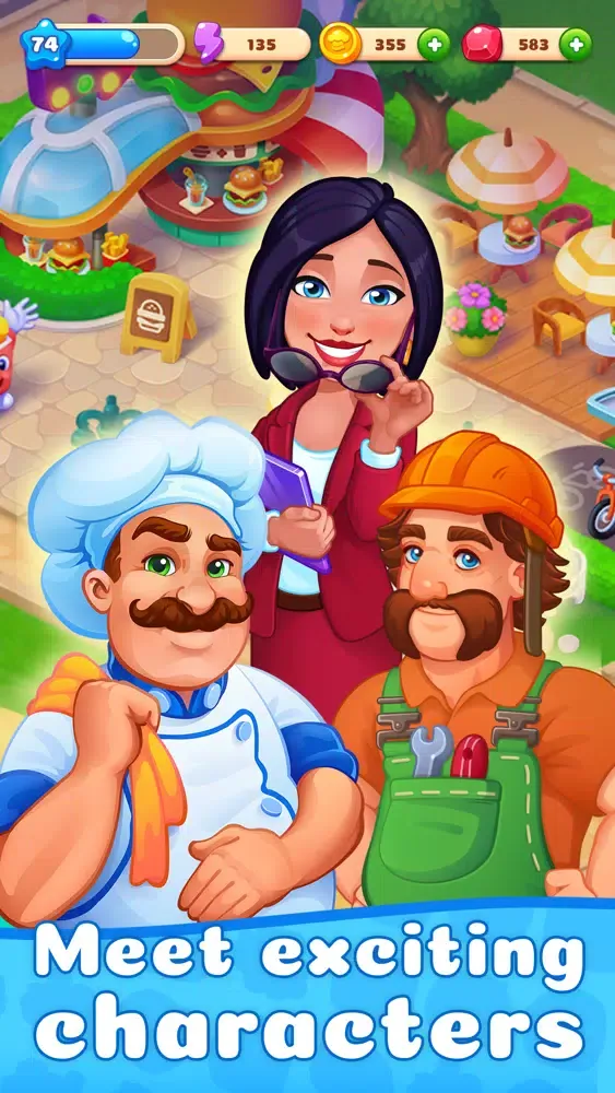 Capturas de pantalla de Cooking Merge: Cafe Diary