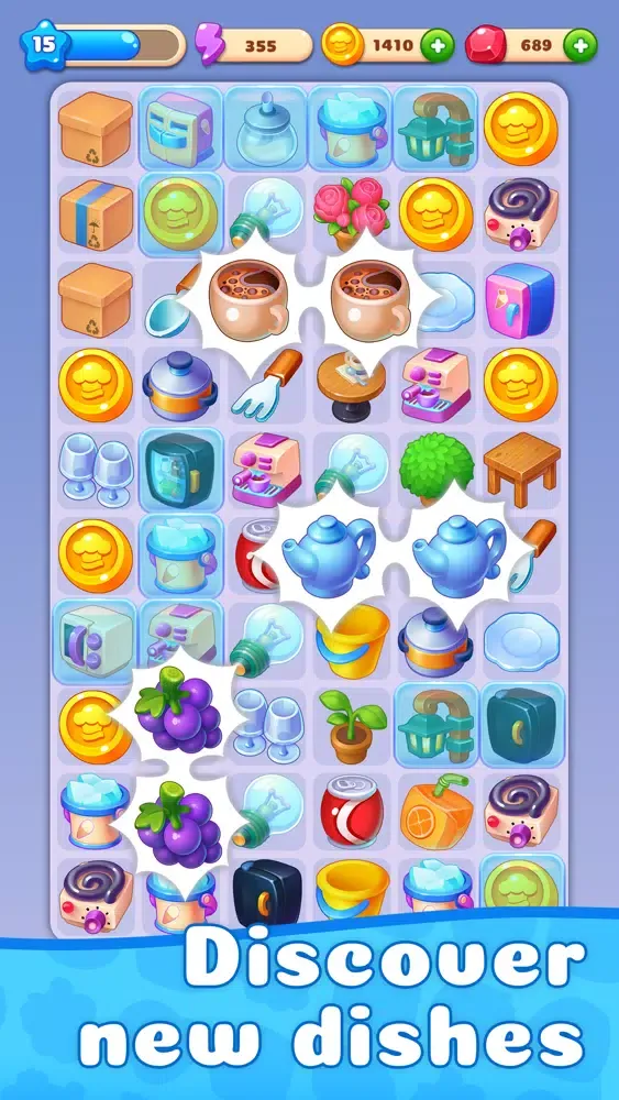 Capturas de pantalla de Cooking Merge: Cafe Diary
