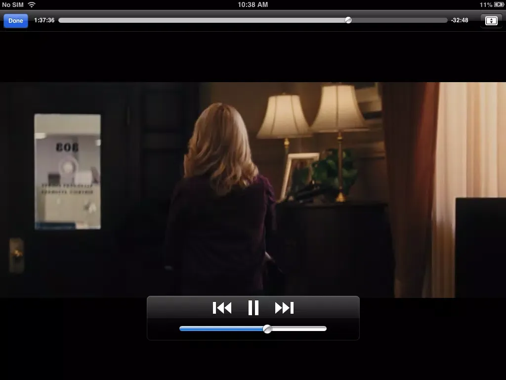 Tangkapan skrin SPlayer Lite iPad 