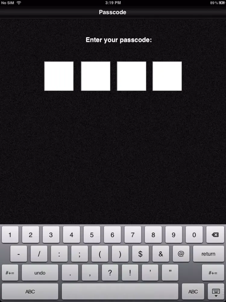 Tangkapan skrin SPlayer Lite iPad 