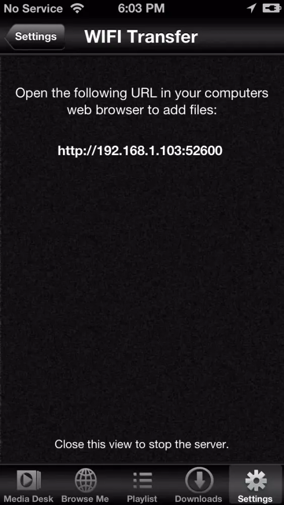 Tangkapan skrin SPlayer Lite