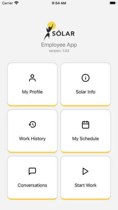 Solar ehf Employee 스크린샷