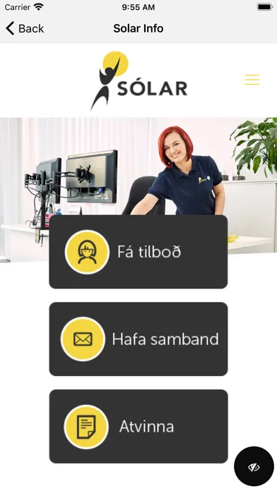 Solar ehf Employee 스크린샷