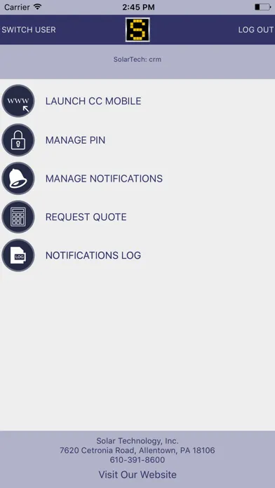 Command Center Mobile應用截圖