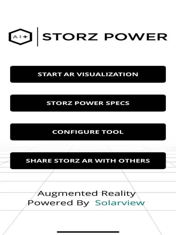 Zrzuty ekranu Storz Power AR iPad 