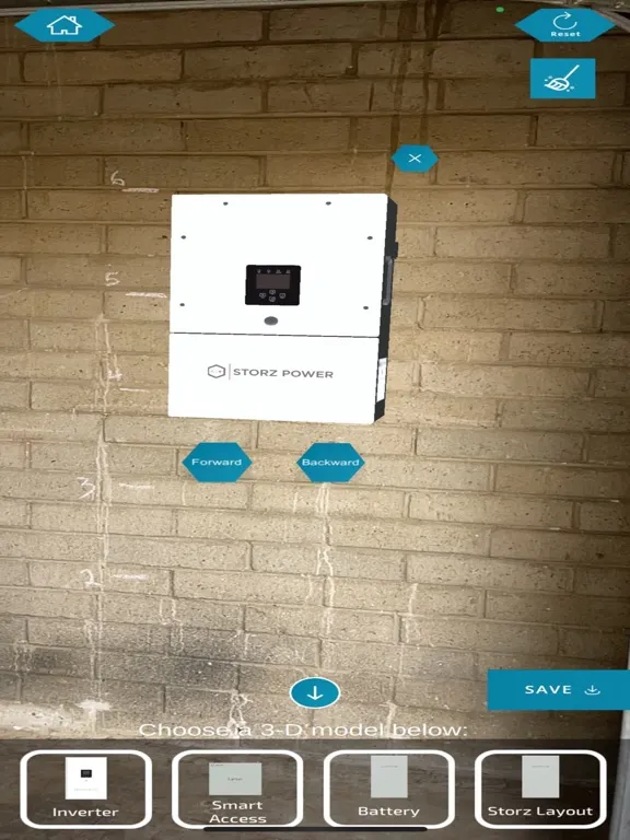Zrzuty ekranu Storz Power AR iPad 