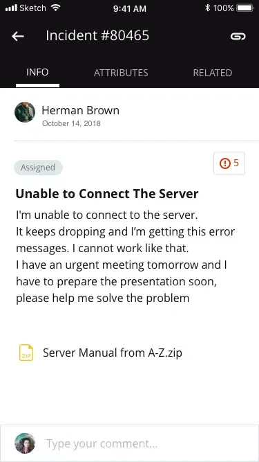 SolarWinds Service Desk Screenshots