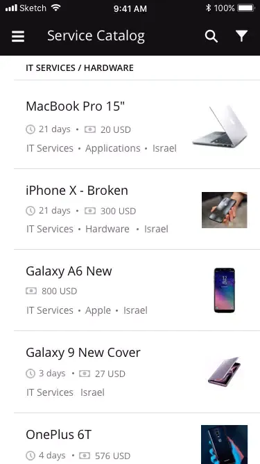 SolarWinds Service Desk Screenshots
