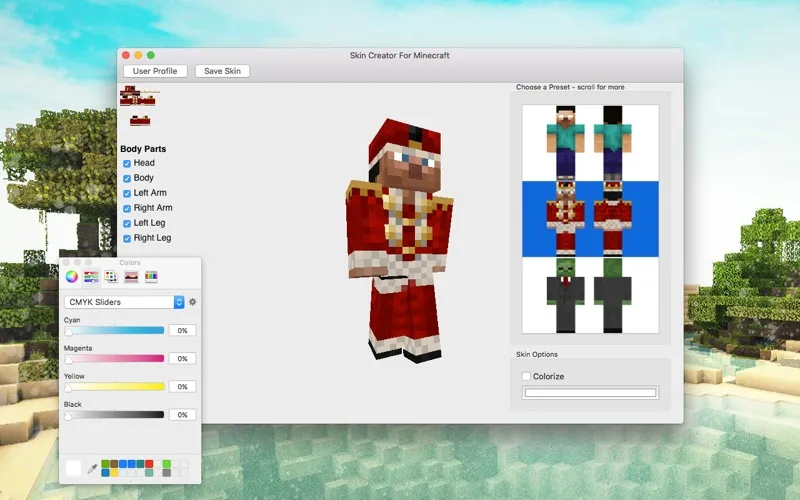 Скриншоты Skin Creator For Minecraft