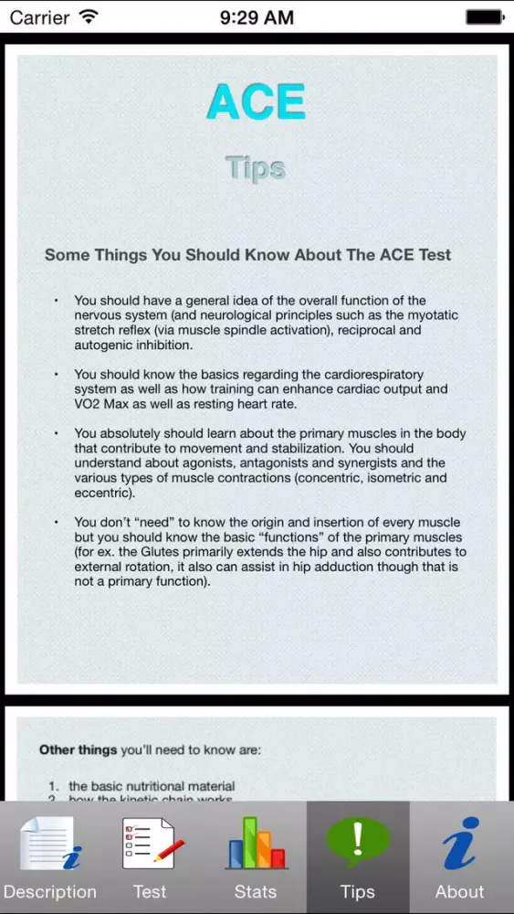ACE Tests应用截图