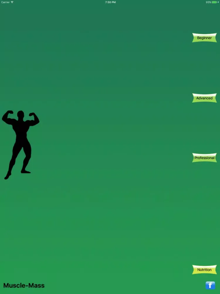 Muscle-Mass iPad  Screenshots