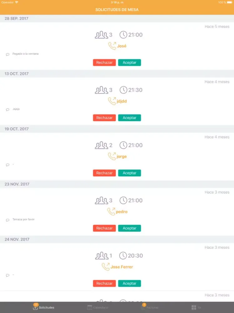 صور GastroApp Admin iPad 