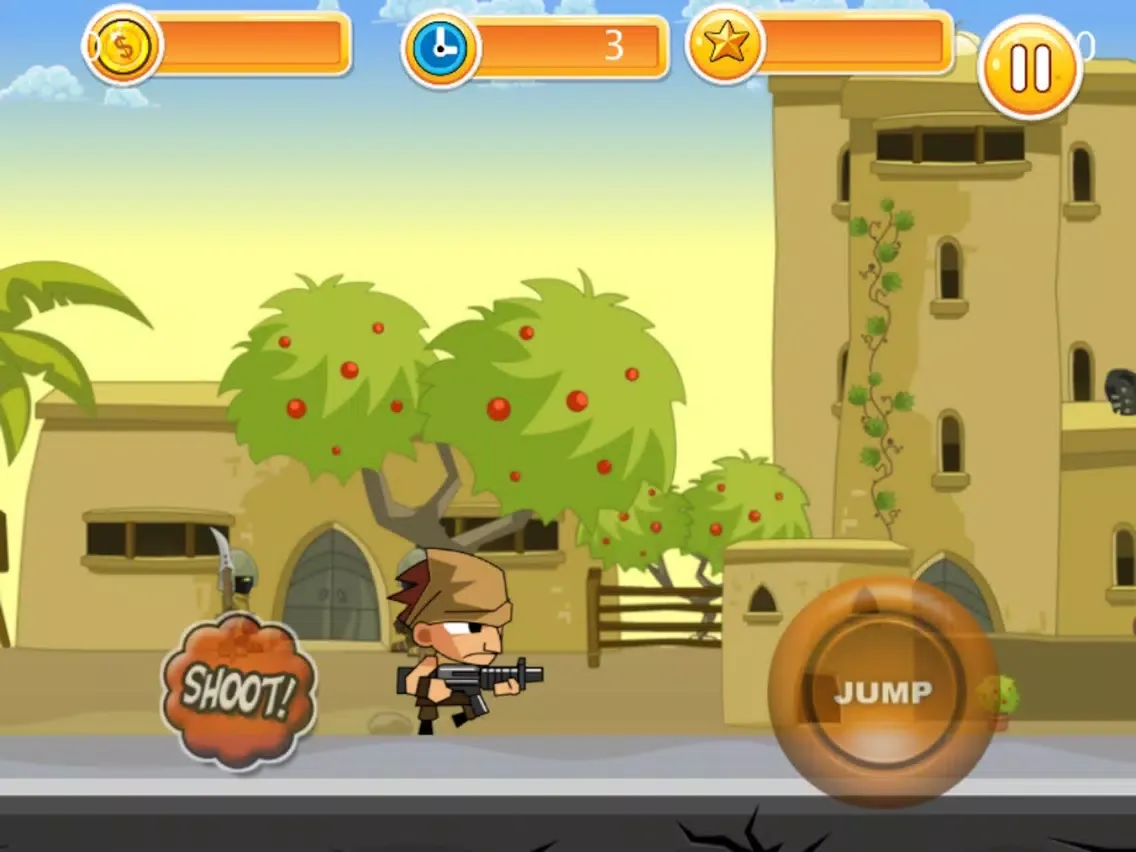 Zrzuty ekranu Soldier Joe iPad 