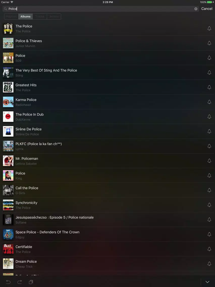 ภาพหน้าจอของ Wakster - Wake up alarm clock for Napster iPad 