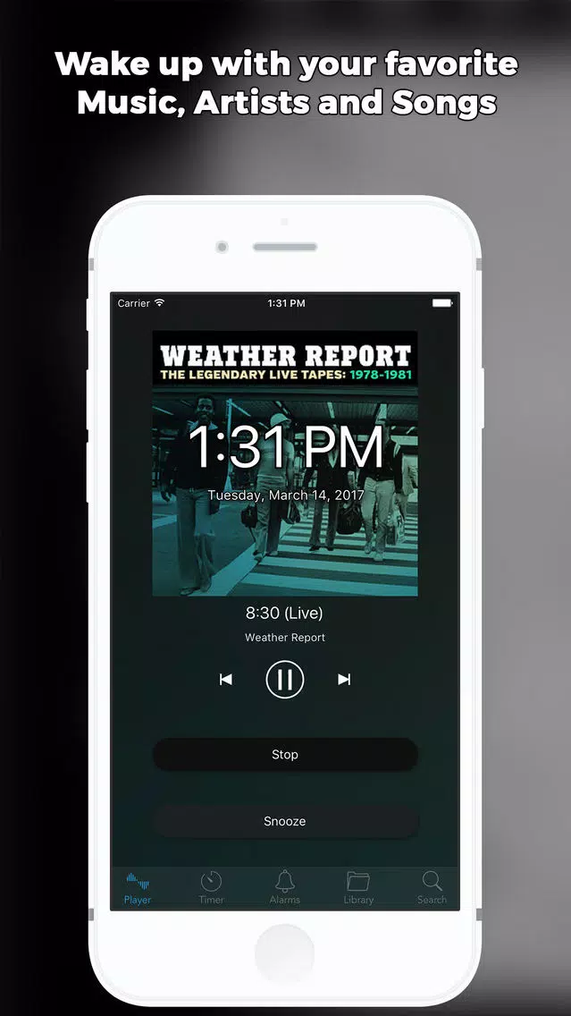 ภาพหน้าจอของ Wakster - Wake up alarm clock for Napster