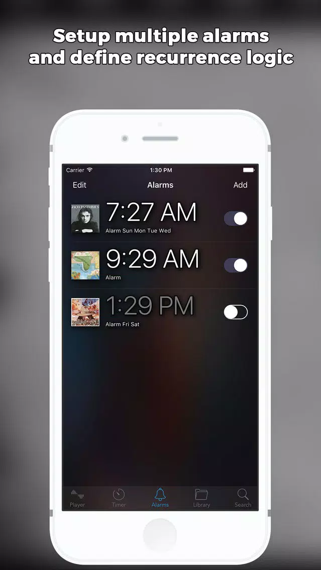 ภาพหน้าจอของ Wakster - Wake up alarm clock for Napster