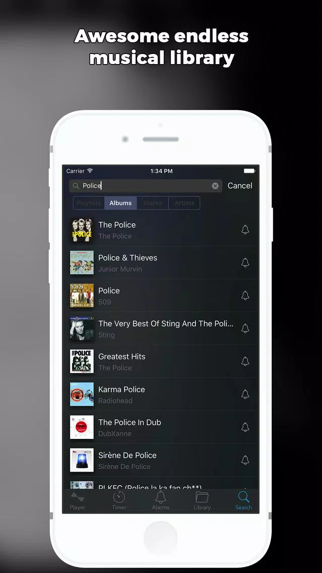 ภาพหน้าจอของ Wakster - Wake up alarm clock for Napster