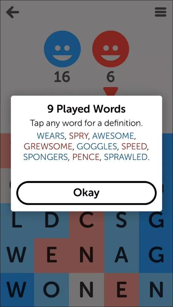 Capturas de pantalla de Letterpress