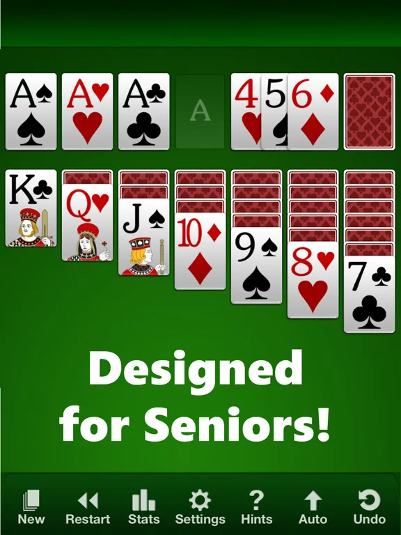 Boomer Solitaire for Seniors iPad 應用截圖