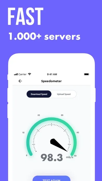 Captures d'écran de SafeVPN－Easy ip changer