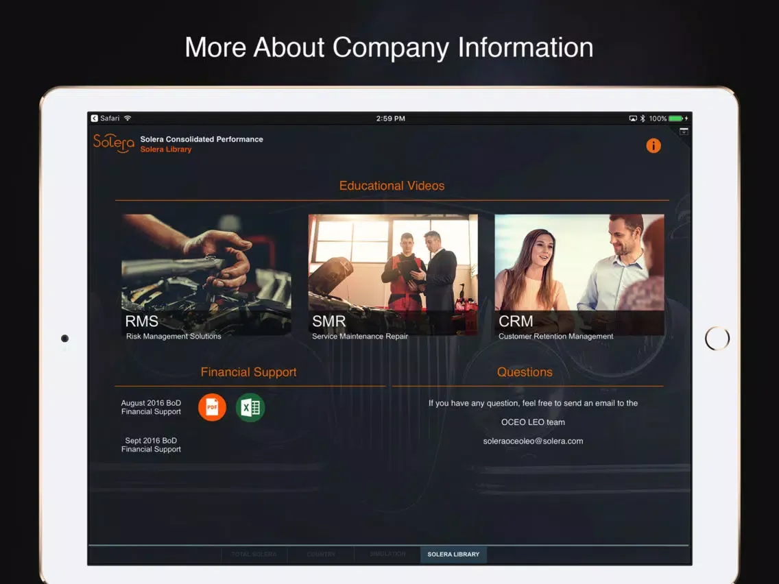 Solera Money-Money-Money iPad  Screenshots