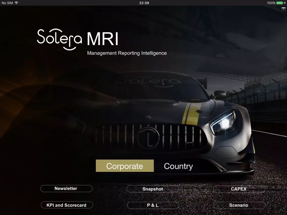 Tangkapan skrin Solera MRI iPad 