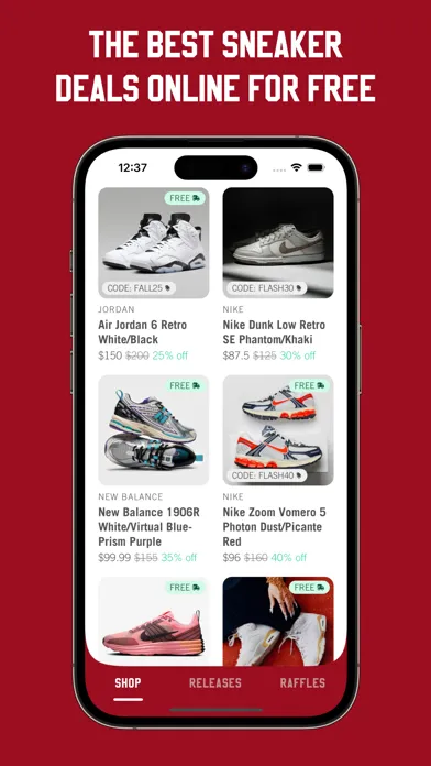 Kicks Deals - Sneaker Deals應用截圖