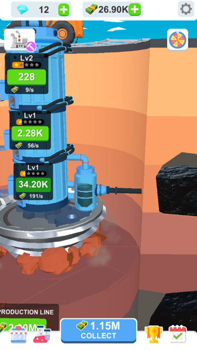 Screenshot di Idle Dig Factory