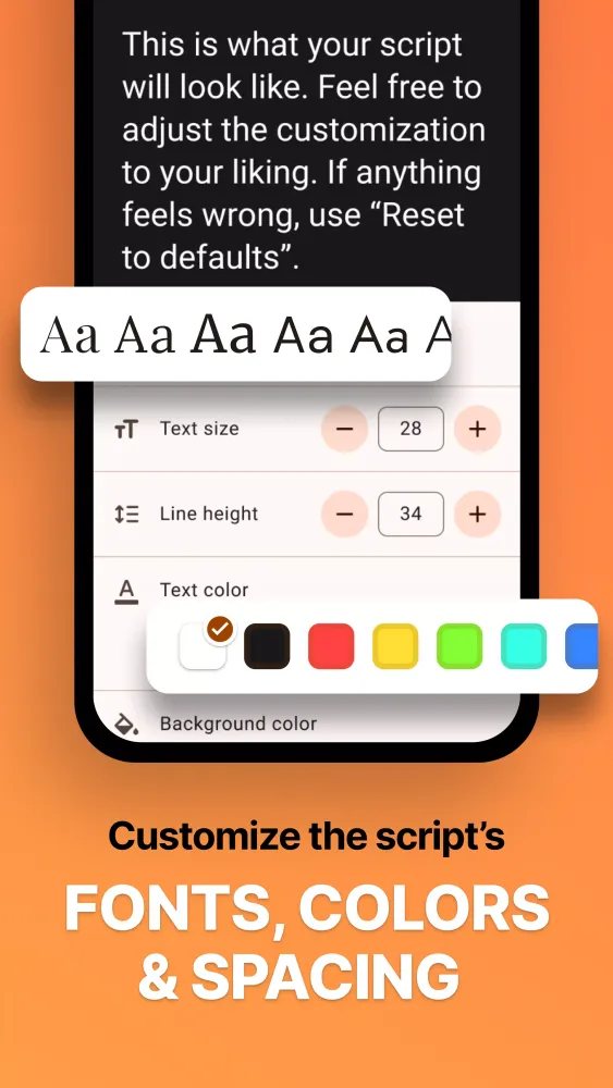 Teleprompter for Video Screenshots