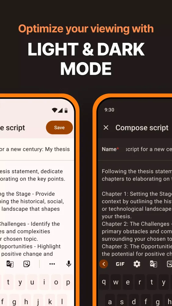 Teleprompter for Video Screenshots