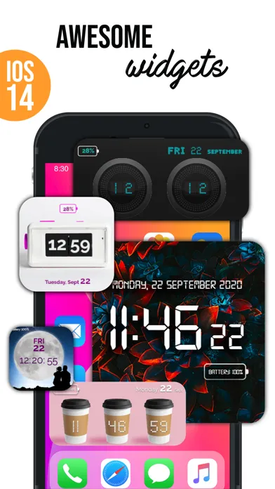 Widgets Themes & Color स्क्रीनशॉट