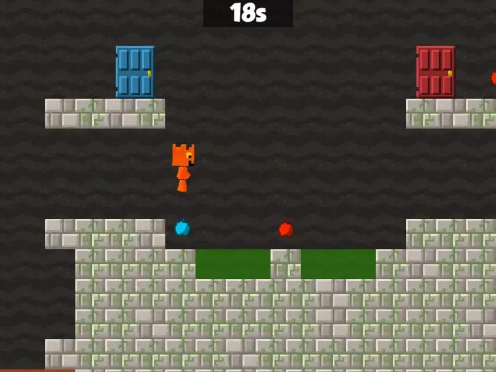 Fire & Water vs Multicraft iPad  Screenshots
