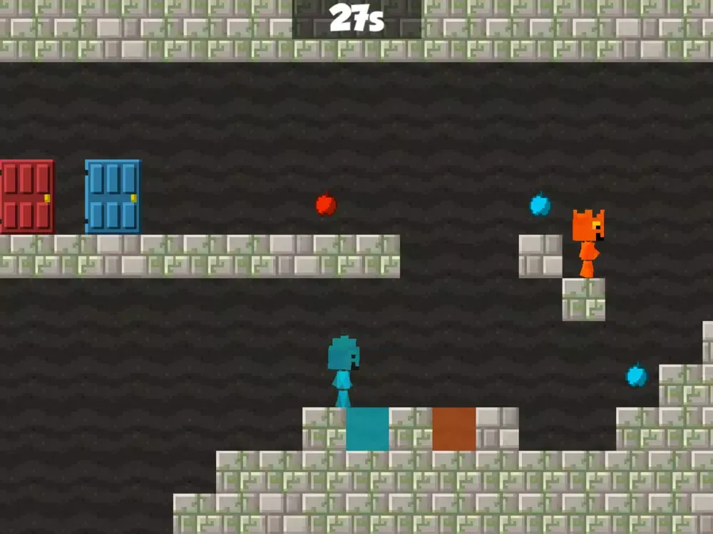 Fire & Water vs Multicraft iPad  Screenshots