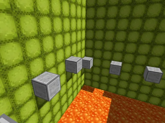 Cube Craft Parkour 3D iPad  Screenshots
