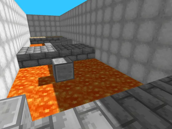 Cube Craft Parkour 3D iPad  Screenshots