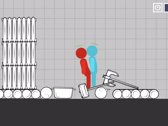 تصاویر Stickman Ragdoll Playground iPad 