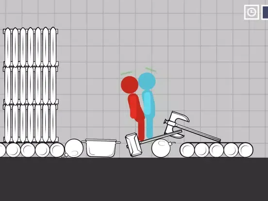 Screenshot di Stickman Ragdoll Playground iPad 